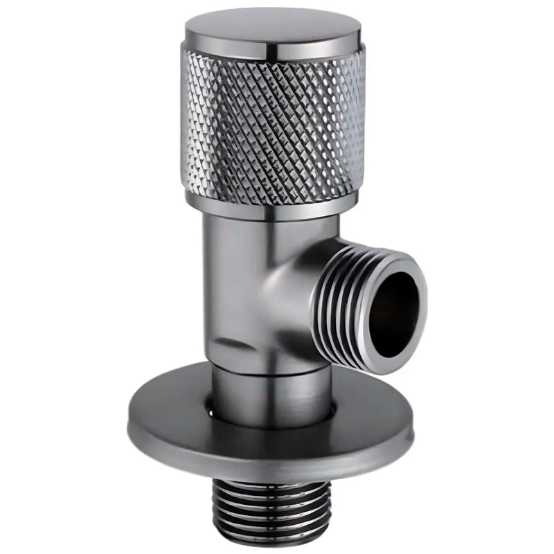 AQUAKART Angular for Bathroom wash basin, Geyser | Luxury Series One-Way Angle Valve | Angle Valve for Bathroom | Wall Mounted. Stop Cock Toilet Commode, Washbasin, 8.7cm x 3cm