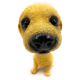 Dog Golden Retriever Bobblehead Resin for Cars ~ Desks ~ Study ~ Office ~ Dashboard Decors (Golden Retriever)