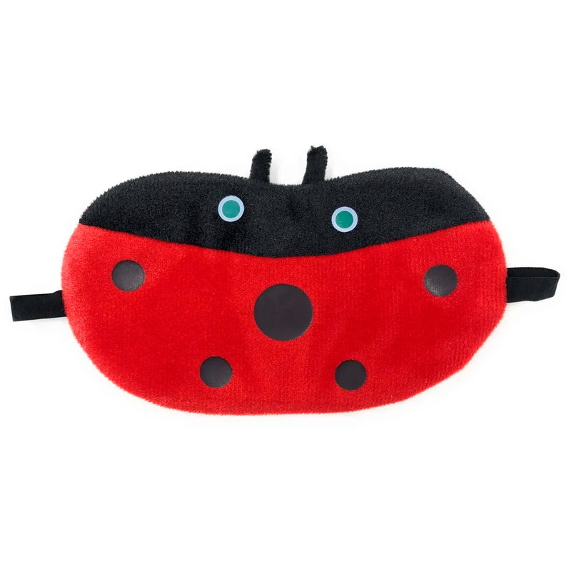 Lady Bird Eye Shade Blindfold Eyes Cover Sleeping Travel Rest Patch Blinder Relax, Complete black-out Design, snooze, slumber, hibernate ~ Super Soft & Comfortable For Proper Sleep