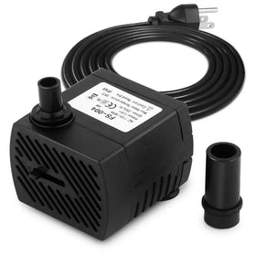 95GPH 4W Ultra Quiet Mini Submersible Pump for Aquariums, Fish Tank, Pond, Fountain Water Pump