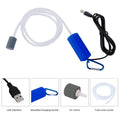 Aquarium Oxygen Pump - USB Air Pump - Quietest Portable Aquarium Air Pump - Air Stone and Hose Included - Low Power Usage - 2