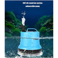 4500L/H 100W Submersible Water Fountain Pump For Aquariums Powerful Large Water Pump for Fountain, Suction Cup Bottom Water Circulation Pumps, Air Pump for Pond - 6