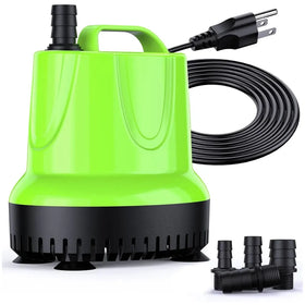 60W 840GPH Submersible Water Pump for Aquarium, Fish Tank, Hydroponics, Pond, Fountain