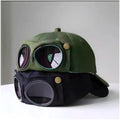 Aviator Cap for Men & Women, Retro Streetwear Baseball Hat with Built-in Aviator Lens Design, Adjustable Cotton Cap – Black - 7