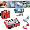 Baby Bed Bag Portable 3 in 1 Portable Bassinet Cot Crib Bags for Infant Sleeping Resting Nappy Changing Station for 0-12 Months - 6