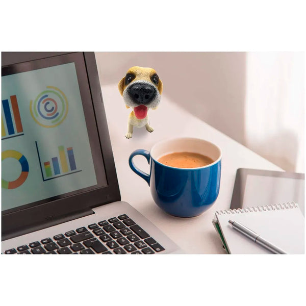 Dog Bobblehead Resin for Cars ~ Desks ~ Study ~ Office ~ Dashboard Decors Size - 4 INCHES (Beagle) - 3