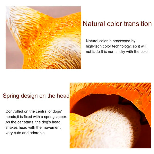 Dog Bobblehead Resin for Cars ~ Desks ~ Study ~ Office ~ Dashboard Decors Size - 4 INCHES (Beagle) - 8