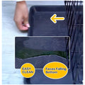 28 Inch Pet cage, Dog Cage Double Door with Paw Protector and Removable Tray, Crate, Carrier Play Pen, pet House, Fence, Kennel (Medium - 28 x 24 Inch) - 9