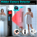 Hidden Camera Detector, Anti Spy RF Detectors, Bug Detectors, Camera Detectors, GPS Detectors,5 Levels Sensitivity, 4 Professional Modes, Privacy Protector for Hotels Rooms Cars - 2