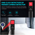 Efaithtek Hidden Camera Detector, Anti Spy RF Detectors, Bug Detectors, Camera Detectors, GPS Detectors,5 Levels Sensitivity, 4 Professional Modes, Privacy Protector for Hotels Rooms Cars - 8