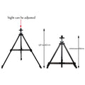 Easel for Art Adjustable Lightweight Telescopic Artist Display Stand with Carry Bag. Showroom Display Stand (1 PC) - 7
