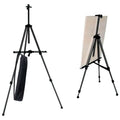 Easel for Art Adjustable Lightweight Telescopic Artist Display Stand with Carry Bag. Showroom Display Stand (1 PC) - 8