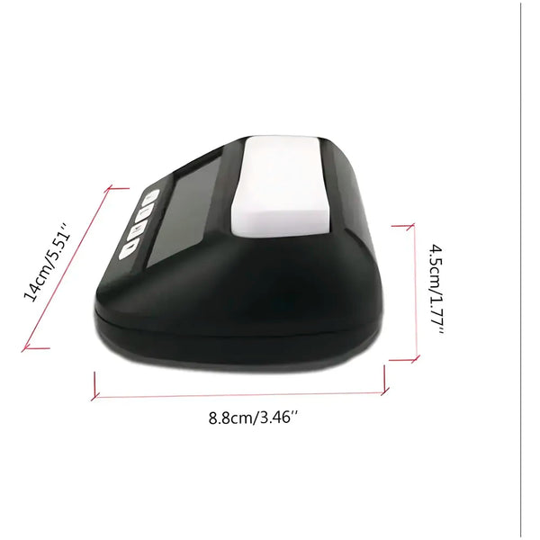 VINJOE Chess Clock Digital Chess Timer Professional for Board Games,Portable Digital Chess Clock & Game Timer with Basic,Bonus,Delay and Positive Time Features Best Gifts for Christmas(Without Battery - 9