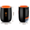 Quiet and Portable Dehumidifier for Home and Bathroom, Moisture Absorbing with Automatic Shut-Off, Tank 800 ml, Energy Saving, Ideal for Mold and Moisture - 6