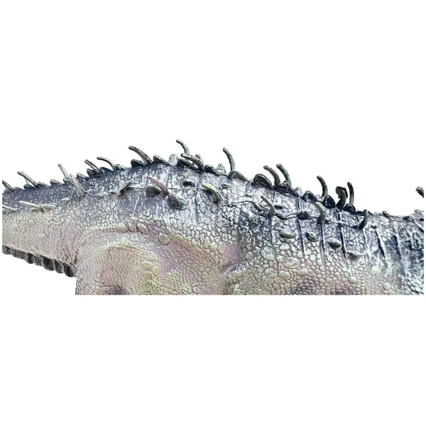 Dinosaur Toy Dinosaur Action Figure Kids Toys Realistic Large Model Size – 38 X 20 Cm - Grey T-Rex - 7