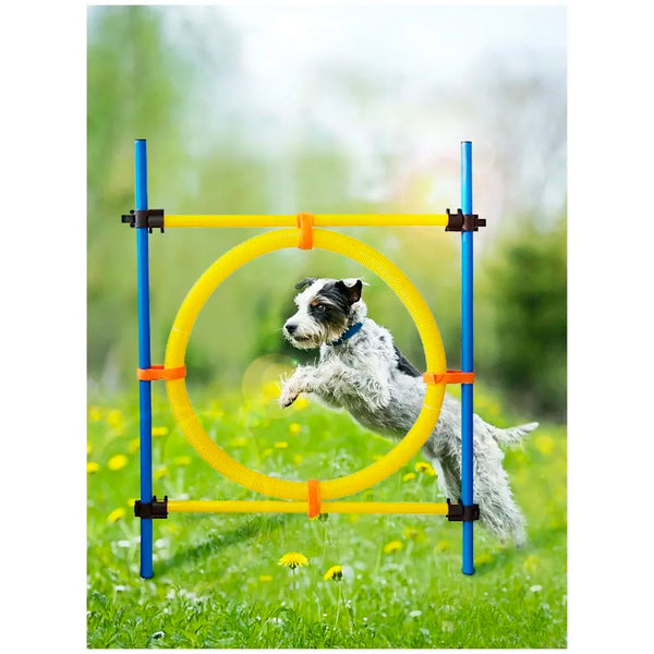 Dog Jump Ring Activity Ring Adjustable for Training and Healthy Life of Pets - 3