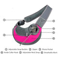 24x7 eMall® Pet Sling Carrier - Small Dog Cat Sling Pet Carrier Bag Safe Comfortable Adjustable Pouch Single Shoulder Carry Tote Handbag for Pets Upto 10 Kgs. (Pink) 18 x10 Inch - 5