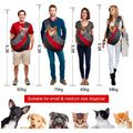 24x7 eMall® Pet Sling Carrier - Small Dog Cat Sling Pet Carrier Bag Safe Comfortable Adjustable Pouch Single Shoulder Carry Tote Handbag for Pets Upto 10 Kgs. (Pink) 18 x10 Inch - 7