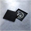 Black Floor Drain Jali 4 x 4 Inches Tile Insert Floor Drain, SS, Shower Drain Channel Tile Drain with Cockroach Trap Concealed Matt Black - 9