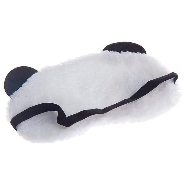 Cotton Set Of 2 ~ Super Soft & Comfortable For Proper Sleep ~ Dreamy Eyes + Heart Panda Sleeping Eye Mask ~ Complete Black-Out Design - 6