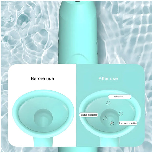 LIMEGIRL 2 In 1 Automatic Eye Make-Up Remover Electric Eye Washer Handheld Sprayer Sonic Moisturizer Eyewash Instrument Water Eye Massager 3 speed - 3