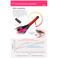Automatic Heated Eyelash Curlers, Electric Eyelash Curler, LED Display 4 Temperature Settings, 48Hrs Long Lasting Lash Curler - 4