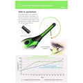 Automatic Heated Eyelash Curlers, Electric Eyelash Curler, LED Display 4 Temperature Settings, 48Hrs Long Lasting Lash Curler Green - 4