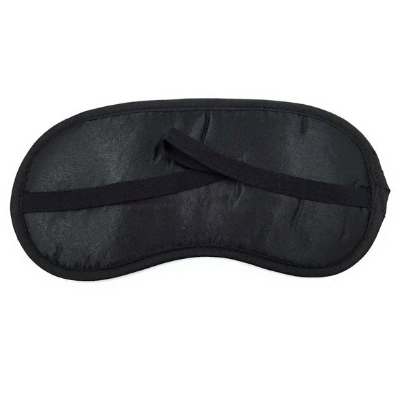 Fabric Message Eye Shade Blindfold Sleeping Travel Rest Patch Blinder Relax, Complete Black-Out Design, Snooze, Slumber, Hibernate ~ Super Soft & Comfortable For Proper Sleep (Go Away!) - 2