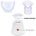 2 in 1 Facial Steamer Beauty Cosmetic Ionic Face Steamer for Home Facial, Warm Mist Humidifier Atomizer for Face Sauna Spa Sinuses Moisturizing, Unclogs Pores - 7