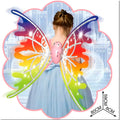 Fairy Wings for Girls, Automatic Light Up Moving Butterfly Wings with LED Lights and Music, Toy for Kids as Halloween Birthday Party Costume Princess Cosplay Dress Up Gift. - 3
