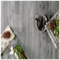 Light Grey PVC Wood Floor Planks Flooring Tiles With Self Adhesive Peel & Stick Wooden Design 18 Planks 27 Square feet Light grey Oak Wood Colour - 8