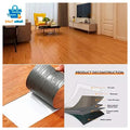 Amber PVC Wood Floor Planks Flooring Tiles Self Adhesive Peel & Stick Grey Wooden Design 18 Planks 27 Square feet PVC Amber Wooden Colour - 5