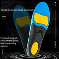 Insoles for Flat Feet Plantar Fasciitis for Men & Women – Arch Support Orthotic Gel Insoles with Shock Absorption, Achilles Tendonitis, Heel Spur & Foot Pain Relief – Blue & Black - 35- 38 Euro Size (39-42 Euro) - 8
