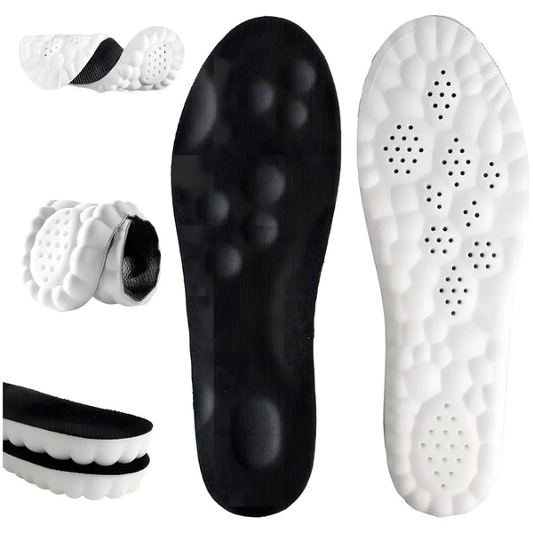 Soft Insoles for Men and Women - U-Shape Memory Foam, Foot & Joint Support, Anti Fatigue and Shock Absorption Male - 40-45 Euro Size (Male 40-45 Euro)