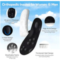 Soft Insoles for Men and Women - U-Shape Memory Foam, Foot & Joint Support, Anti Fatigue and Shock Absorption Male - 40-45 Euro Size (Male 40-45 Euro) - 2