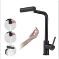 3 in 1 Black Kitchen Faucet. 3 Modes, Swivel Body and Pull Out Sprayer hot and Cold Water Mixer 36 Cm x 14 Cm, 360 Degree Rotation - 5