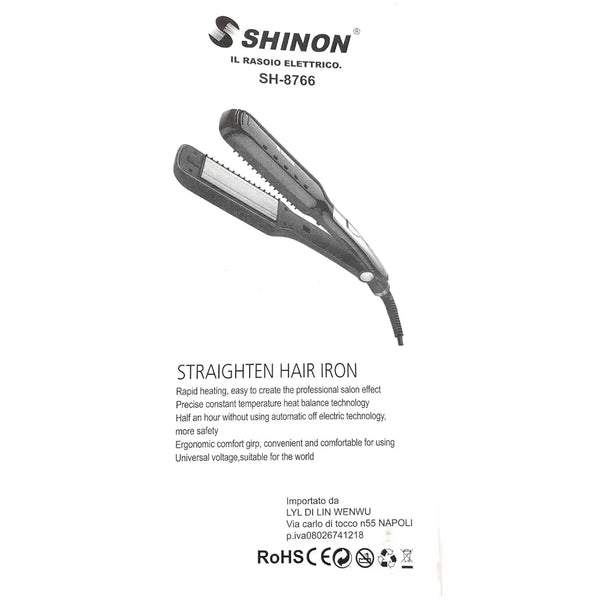 Professional Hair Salon Styling Hair Straightener With Rapid Heating And Heat Balance Technology, Automatic off For safety - 8