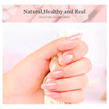 LIMEGIRL 3 Pc Rose Pink, Pink And White Acrylic Gel Poly Nail Gel Nail Gel Extension Set - 2