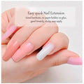 LIMEGIRL 3 Pc Rose Pink, Pink And White Acrylic Gel Poly Nail Gel Nail Gel Extension Set - 3