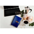Novelty Diary Notebook with Number Combination Lock & PU Leather Cover Secret Lock Diary (22x15 cm, 230 Pages) (Blue) - 7