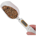 Digital Measuring Spoon Scale 500g/0.1g Gram Weighing Mini LCD Spoon Measure Digital Scale Pet food, Cooking White