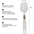 Digital Measuring Spoon Scale 500g/0.1g Gram Weighing Mini LCD Spoon Measure Digital Scale Pet food, Cooking White - 3