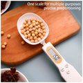 Digital Measuring Spoon Scale 500g/0.1g Gram Weighing Mini LCD Spoon Measure Digital Scale Pet food, Cooking White - 9