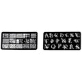 Nail Art Kit 2 plates and Stamper - 5