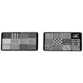 Nail Art Kit 2 plates and Stamper - 6