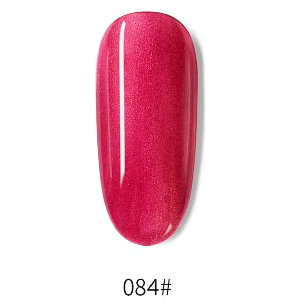 Starry Red Long-lasting UV Nail Gel Polish 1 Bottle 7.5 ML (084) - 2
