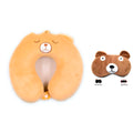 Velvet Neck Pillow (Set of 3) (Multicolored_neck pillow)