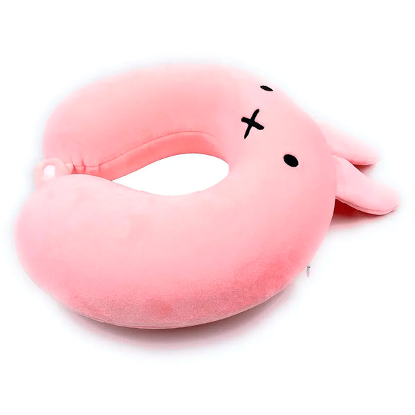 Velvet Neck Pillow (Set of 3) (Black_neck pillow) - 5