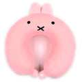 Velvet Neck Pillow (Set of 3) (Black_neck pillow) - 6