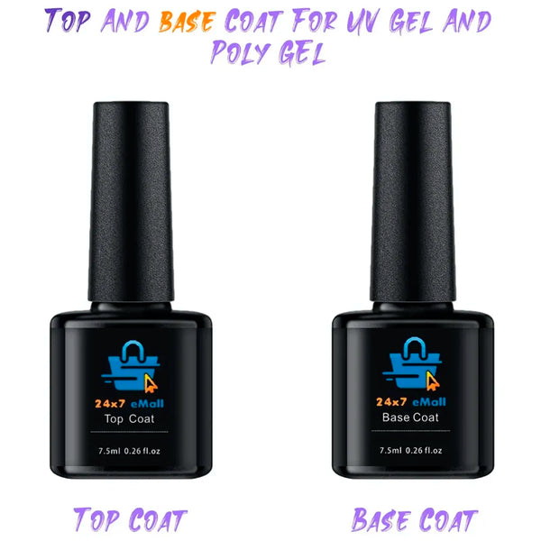 UV Nail Gel Top And Base - 2
